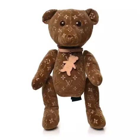 ours en peluche louis vuitton|Doudou Vivienne Mini .